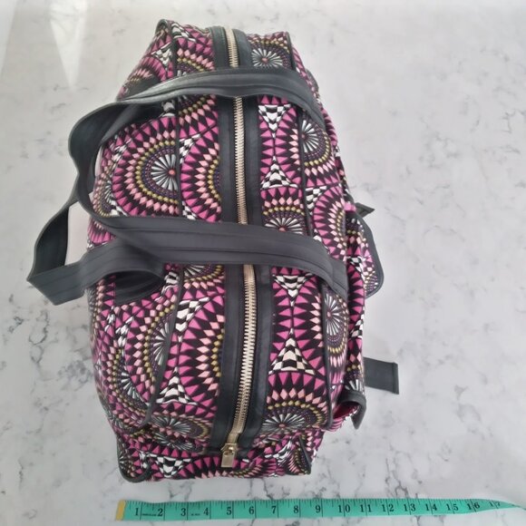 Matthew Williamson for H&M 2009 travel duffle bag, pink and black - Picture 9 of 14